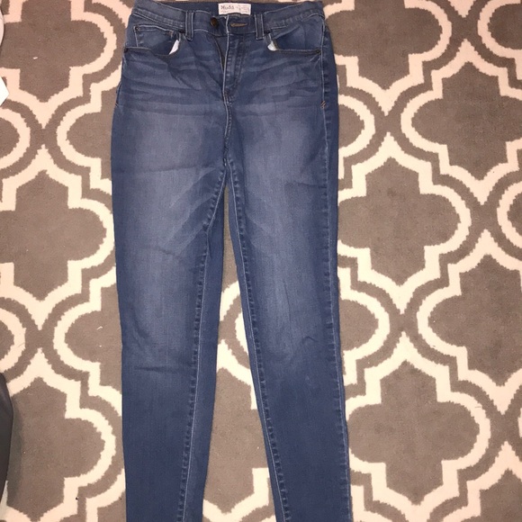 mudd super high rise jeggings